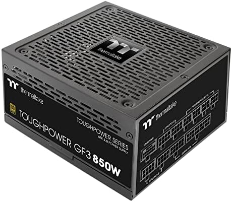 Thermaltake TargePower GF3 850W, True 450W 12VHPWR конектори на PSU & NVIDIA RTX 40 серии, ATX 3.0/PCI-E 5.0 Подготвени, 80+ злато, SLI/Crossfire