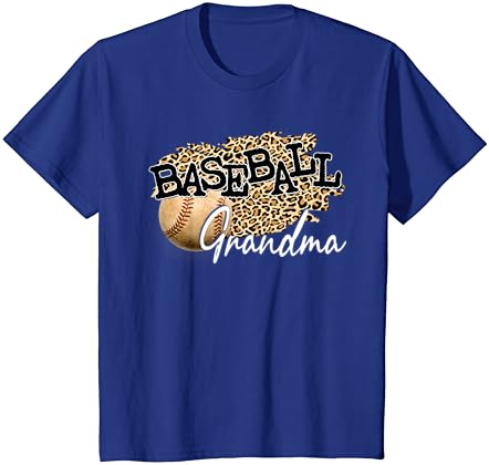 Бејзбол баба леопард маица на мајката