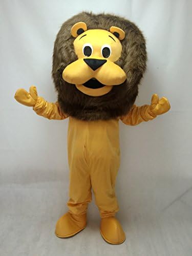 rushopn симпатичен новиот костум за маскота на кралот Лав