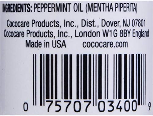 Масло од пеперминт од кокока - 100 проценти природно - 1 fl oz