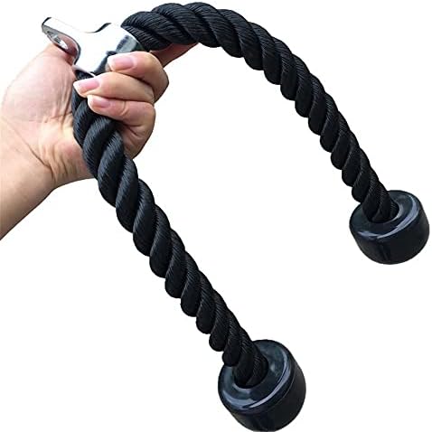Xbwei јаже абдоминални крцкави кабел Повлечете ги латералите Бицепс за обука на мускули Фитнес градење на телото за извлекување на ленти за отпорност на отпорност