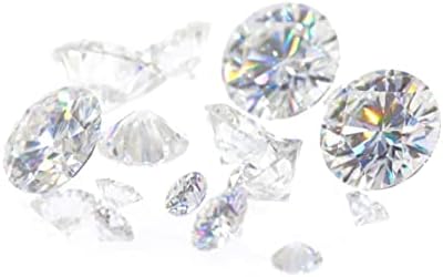 Shree Diamond 1CT-50CT ROUND CURCE CELOCEL VVS1 CLARY MOISSANITE LOUSE DIAMOND GEMSTONE за правење накит како прстен за ангажман, свадбена
