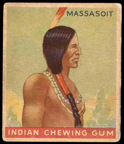 1933 година Гуди Индиска гума за џвакање 32 Масасоит добро