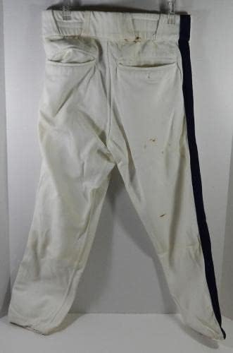 1989 Хјустон Астрос Бил Доран #19 Игра користеше бели панталони 32.5-25 DP25318 - Игра користена MLB панталони