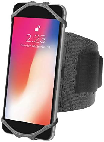 Фудбал за Samsung Galaxy M32 - ActiveStretch Sport Armband, прилагодлива амбалажа за тренинг и трчање за Samsung Galaxy M32 - etет Блек