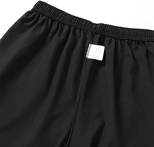 Атлетски шорцеви за мажи RTRDE лето плус големина тенки панталони за брзо сушење на плажа, кои се обични спортски кратки панталони