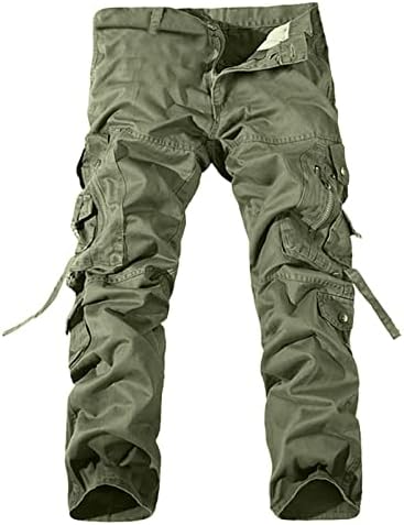 Натпреваруваат мажи карго панталони Менс на отворено тактички воени панталони со лесни панталони за пешачење со повеќе џебови