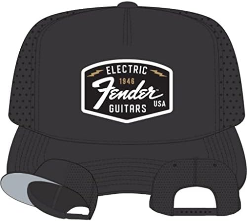 Американски игла Fender гитари официјално лиценцирана музичка капа OSFA прилагодлива нова