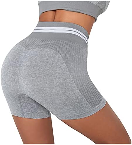 Салата шорцеви жени високи половини џемпери во боја на џогирање панталони затегнати џемпери на каросерија тенок вклопуваат цврсти пакувања