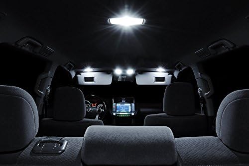 XtremeVision Ентериер ПРЕДВОДЕНА за Bmw 5 Серија E60 2004-2010 Чиста Бела Внатрешни РАБОТИ LED Комплет + Алатка За Инсталација