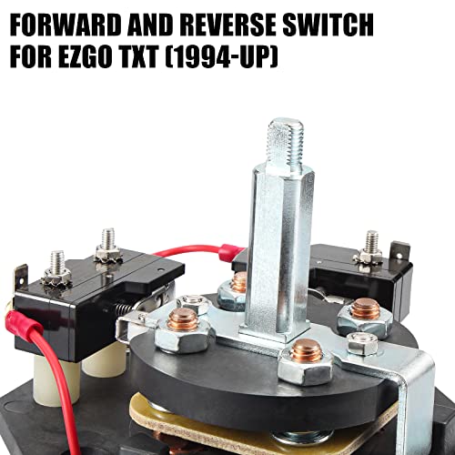 Собранието на Geggkake Ezgo Forward и Reverse Switch се вклопува во Ezgo TXT 1994-У-УПОТ ЕЛЕКТРИЧКИ КАРТИ, ги заменува OEM# 70578-G01