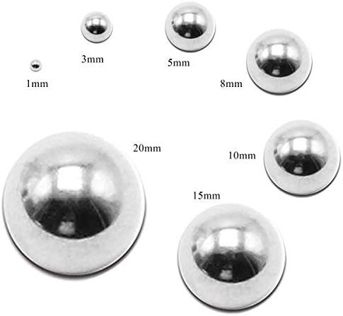 Huanyu 1000g 304 мелење топки за мелење од не'рѓосувачки челик за лабораториска планетарна топка мелница