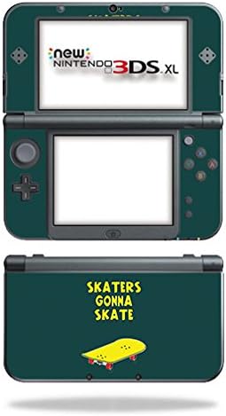 Кожата на mothyskins Компатибилна Со Nintendo 3DS XL – Скејтерите Ќе Лизгаат | Заштитна, Издржлива И Уникатна Обвивка Од Винил Налепници