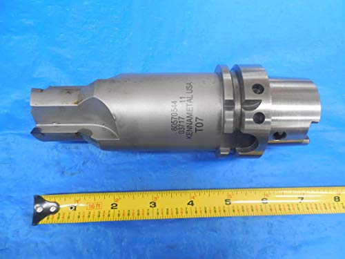 Kennametal HSK63A 40 mm Интегрален карбид на врвот на алатката за алатка за крај 605705444