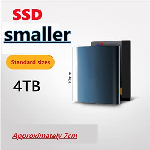 Sxnbh Typc-C Пренослив Хард Диск SSD Шема 4TB 2tb Надворешен SSD 1tb 500gb Мобилен Хард Диск СО Цврста Состојба USB 3.1 Надворешен