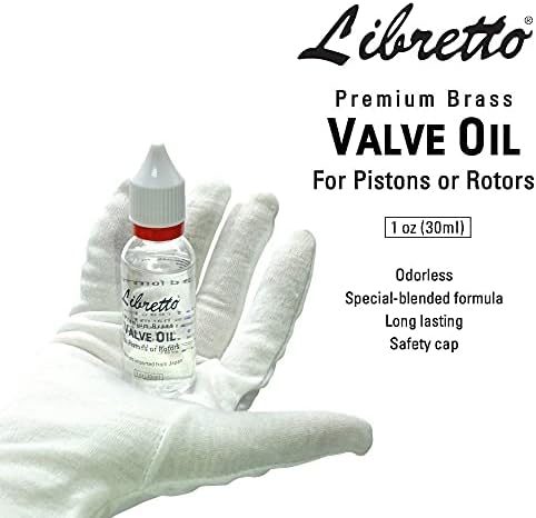 LIBRETTO Premium Brass Valve Mulvelumants, 1 мл, безбедносно капаче, долготрајно и мазно, без мирис, специјално мешана синтетичка формула,