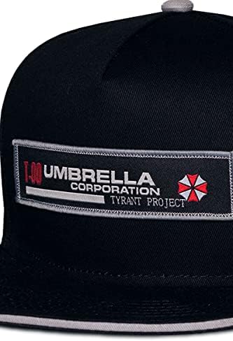 Жител Зло Бејзбол Капа Чадор Корпорација Логото Официјална Црна Snapback