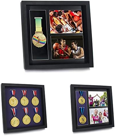 Сенка Кутија За Медали, Трка Лигавчиња, И Слики Дисплеј - 7 Медал Дисплеј Случај-Голем Медал Дисплеј Рамка За Слика За Маратонец, Трка Победи, Воени Награди, триатлон?