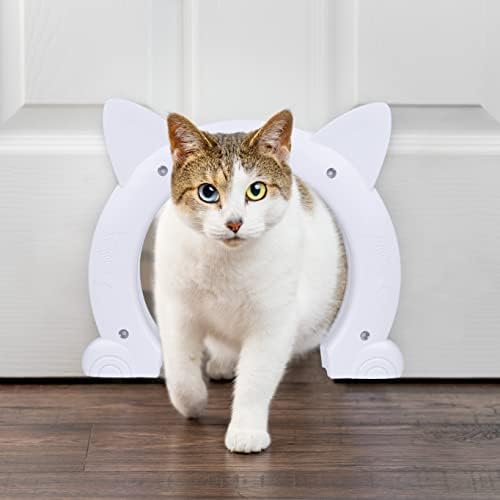 Внатрешната Врата На Вратата На Мачката мијабинг, Дупката На Портата На Вратата За Миленичиња Поминува Низ Кучињата Мачиња Мачиња, Лесни За Инсталирање