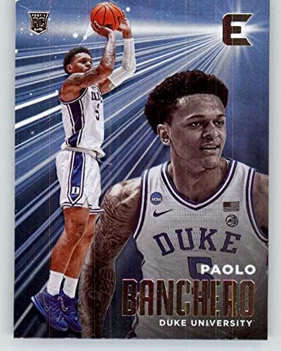 2022-23 Панини хроники нацрт-избор на најважните работи #2 Паоло Банчеро војвода сини ѓаволи РЦ Дебитантска кошарка за тргување со картички