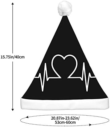 Медицинска Сестра Екг Во Срцето Божиќна Капа Машка Женска Бобинка Унисекс Капи За Фестивалски Капи За Забави