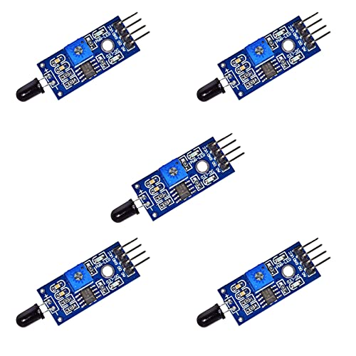 Diyables инфрацрвен сензор за пожар за Arduino, ESP32, ESP8266, Raspberry Pi, 5 парчиња