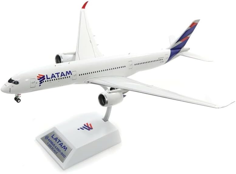 Inflate 200 Latam Airlines A350-900 A7-AMA со Stand Limited Edition на само 77 парчиња ширум светот ограничено издание 1/200 Diecast Aircraft