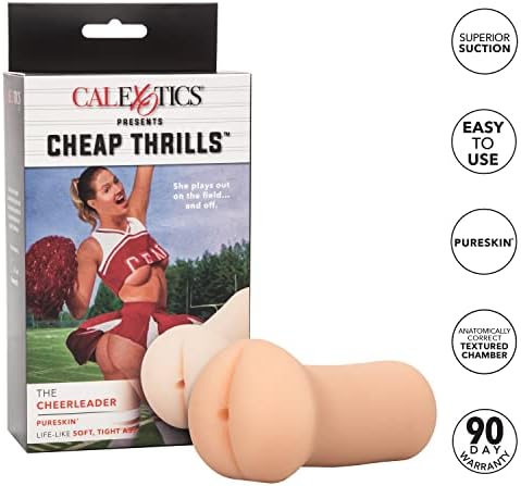Calexotics ефтини возбудувања на навивачот - машки мастурбатор со големина на патување - силиконски ракав за мастурбација - 5 инчи возрасни