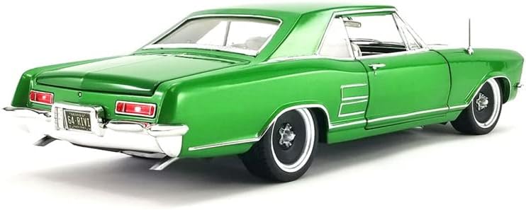 Царинската царина на јужните кралеви - 1964 година за Buick for Riviera Cruiser во космичка прашина зелено ограничено издание 1/18 Diecast Truck Pre -изграден модел