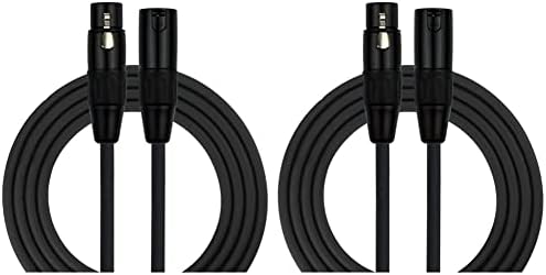 Kirlin Cable MPC микрофон кабел, XLR, црна, 25ft