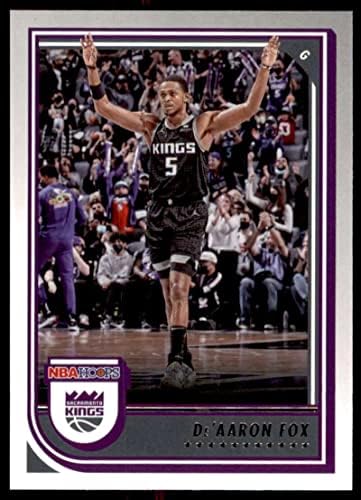 2022-23 Panini NBA Hoops #157 De'aaron Fox nm-mt Sacramento kings кошарка Трговска картичка НБА