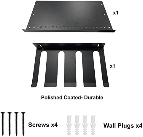 Ганггенд Моќ Алатка Организатор Ѕид Монтирање, Тешки Електрични Вежба Држач за 4 Вежби, Алатка За Складирање Решетката За Гаража Дома