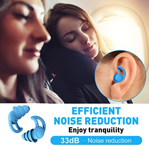 Ушите приклучоци за откажување на бучавата за спиење, намалување на бучавата, супер мека, еднократна заштита за слушање уши за блокирање на звук за концерти, работа