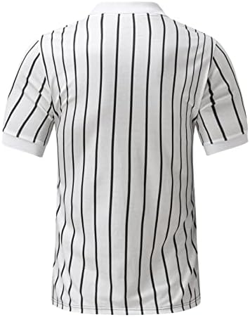 Машки обични кратки ракави голф поло маички лето прскање-мастило печатени хавајски кошули лабава лапчиња за лапчиња