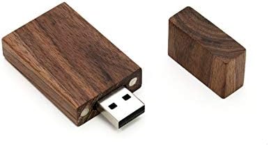 5 пакет правоаголник дрво од орев 2.0/3.0 USB флеш диск USB дискови меморија стап со дрвени