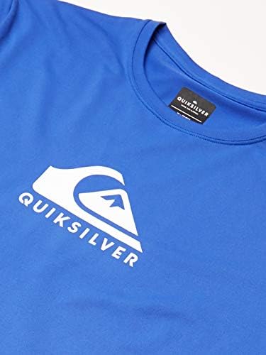 Quiksilver Men's Standard Solid Solid Streak Long Sneeve Rashguard UPF 50 кошула за сурфање за заштита на сонце