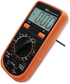 HSLWYJ LCD Digital Multimeter 2000 брои AC DC напон диода тековен тестер со заден светло светло рачен LCD MultiMetro LCD