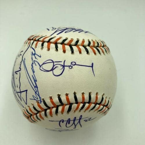 2007 година, целата игра на Starвезда потпиша бејзбол Ичиро Сузуки Justinастин Верландер МЛБ автентично - автограмирани бејзбол