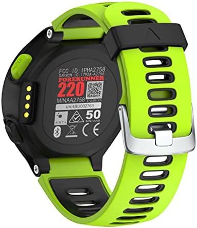 Cysue Мека Силиконски Ремен Замена Часовник Бенд ЗА Garmin Ferrunner 735XT/235/620/630 Гледајте