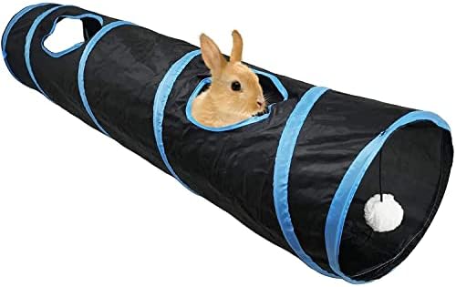 Катсон зајак тунел заморчиња тунел буни скрив тунел тунел тунели за затворени зајачиња мало животно склопување играчки за скриени играчки