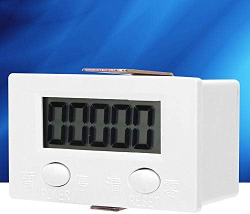 Fafeicy Berm Counter Counter Magnetic Induction Counter Metal сензор со 5-цифрен LCD дигитален дисплеј, бројач