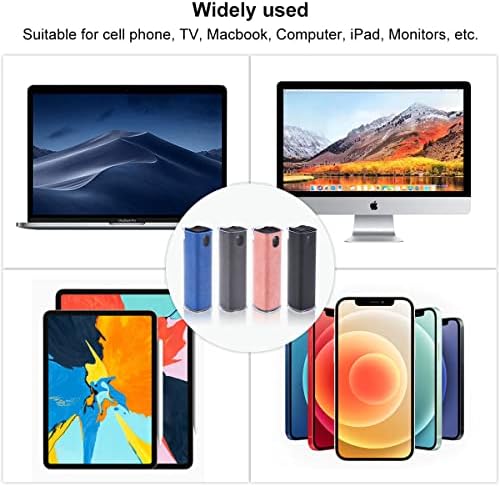 Чистач за прскање на екранот на се-во-еден, чистач на екранот на телефонот-за сите телефони, ТВ, компјутер, лаптоп, MacBook, iPad, монитор, автомобил, таблет, чистач за магла