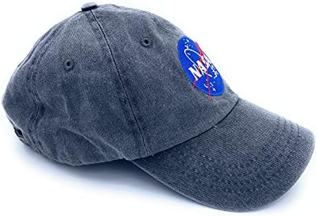 Аеисаж Капа НА НАСА Гроздобер Бејзбол Капа Наса Лого Памучни Капачиња За Мажи Тато Капа Измиени Памучни Капи За Жени