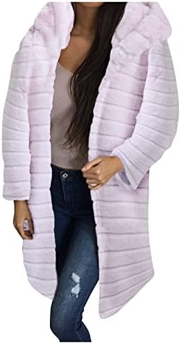 Качулки цврста боја кардиган женски обвивка задебела ноќ плус палто со големина со долги ракави, гроздобер зимско истегнување