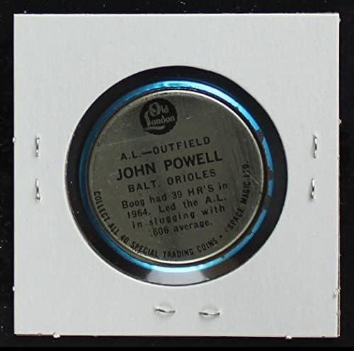 1965 година Стариот Лондон монети Буг Пауел Балтимор Ориолес ВГ/екс Ориолес