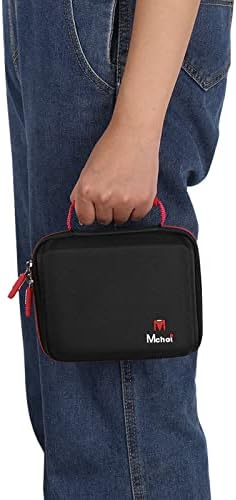 MCHOI Case компатибилен со Skil -Rechargeable 4V безжичен шрафцигер - SD561801, со џеб за мрежи се вклопува за бит, држач за бит и кабел за полнење со USB, електричен шок -шок -шок -обвивка