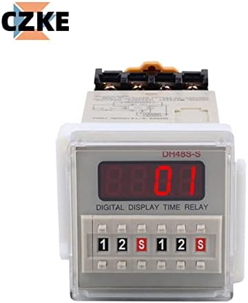 TINTAG DH48S-1Z контролер за време на дигитален тајмер за време на дигитален приказ со контакт со расчистување на нула за пауза