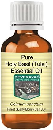 Devprayag чисто свето есенцијално масло од босилек есенцијално масло дестилиран 5мл