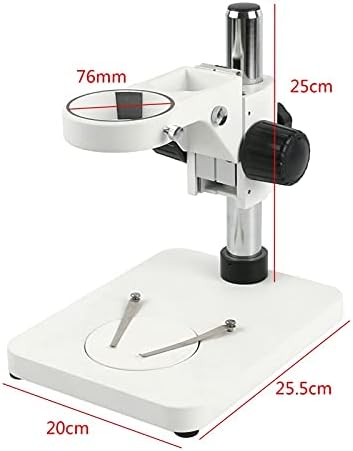Зголемување на индустрискиот тринокуларен стерео микроскоп за зим 7x - 45x за лабораториски телефон за поправка на PCB