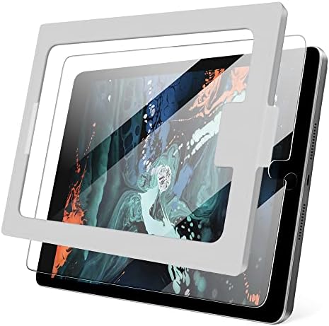 Kingblanc Ipad Air 3-Та Генерација 2019/iPad Pro 10.5 2017 Случај &засилувач; [1-Допир Инсталација] HD Јасен Заштитник На Екранот, Паметен